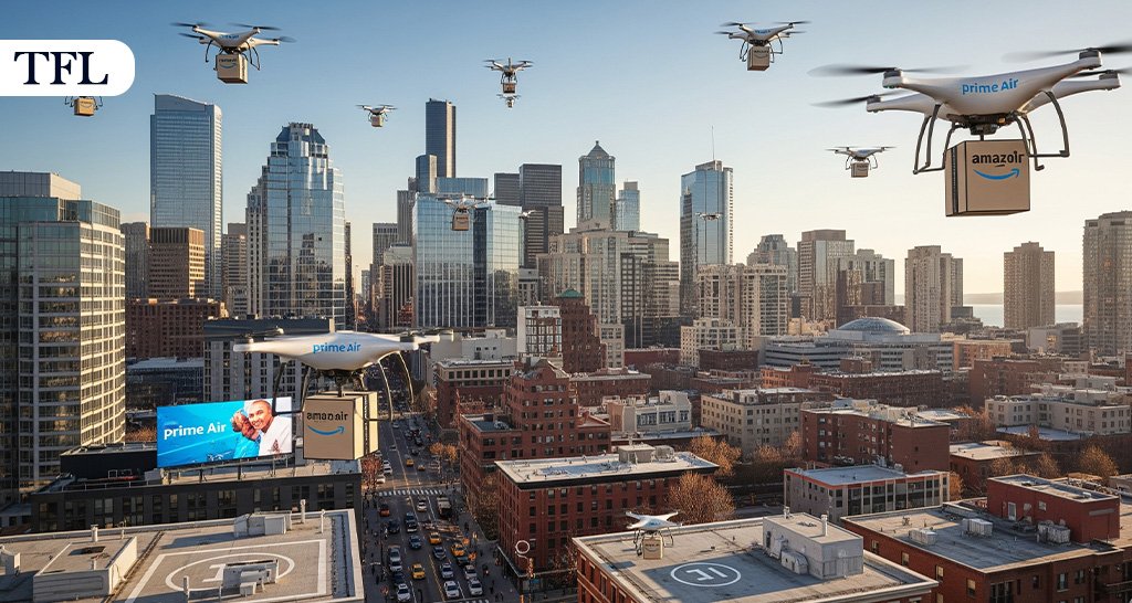 Amazon Expands Prime Air Drone Delivery To Major U.S. Cities